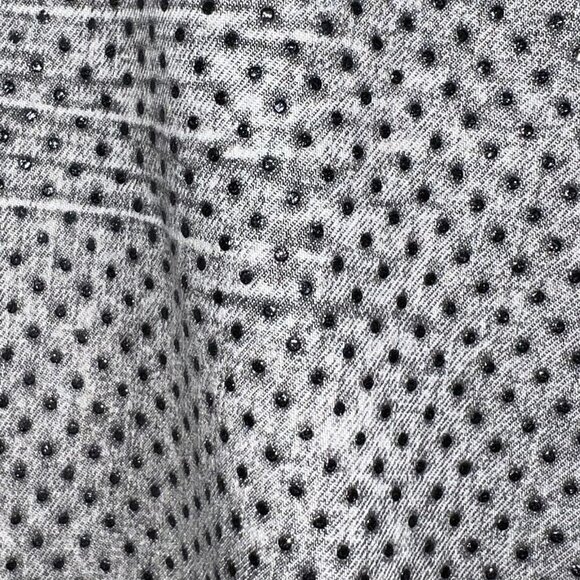 BLANKNYC WOMEN GRAY ACID WASH JEANS WITH BLACK RHINESTONES‎ STYLE 27Q-7298 Sz 27 - Picture 7 of 12